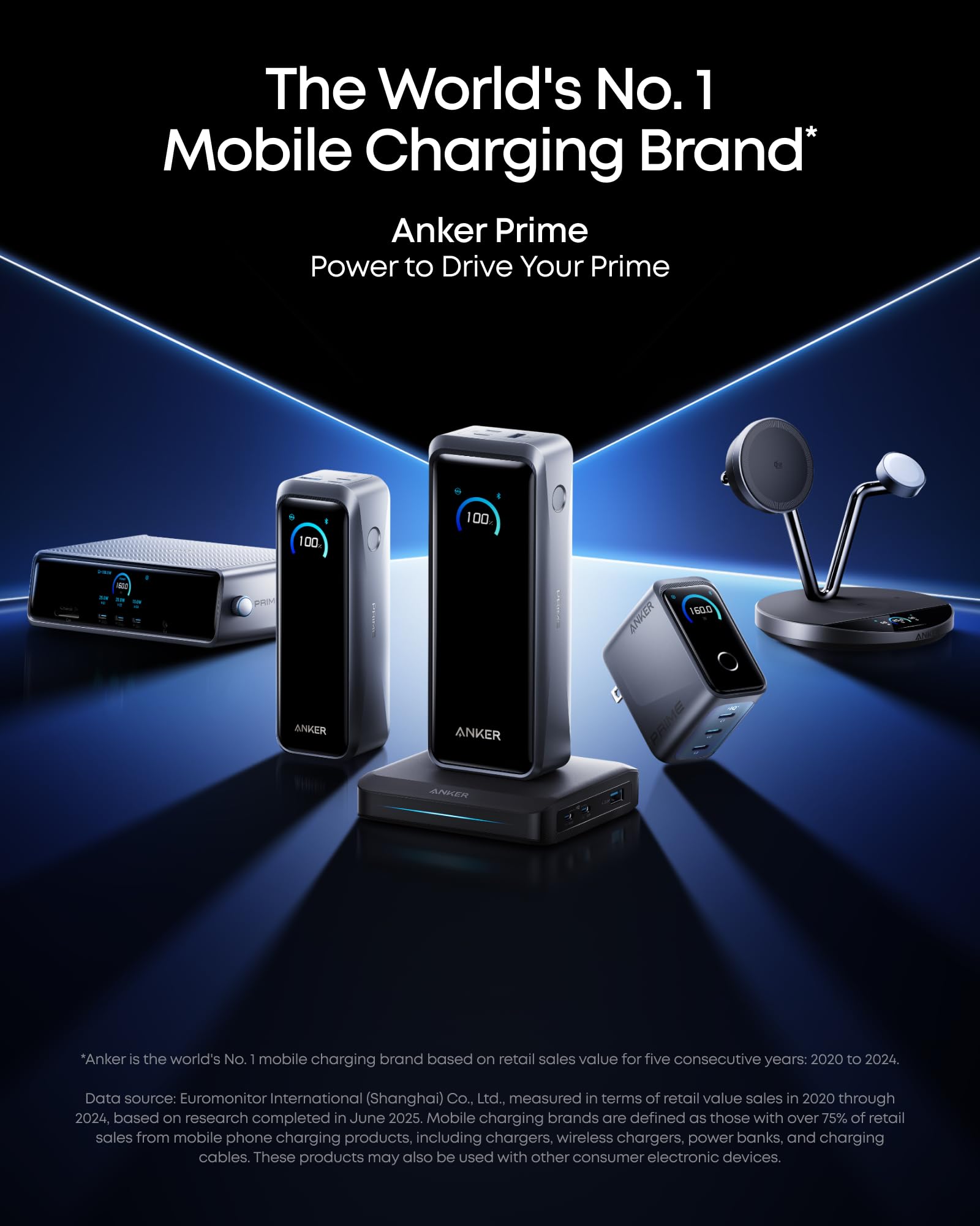 Anker Charging Base, 150W Max Charging for 4 Devices, Works with Prime Power Banks with Pogo Pin, for MacBook Pro/Air, Dell, iPhone 17/16 Series, Samsung, and More (Power Bank Not Included) - Image 8