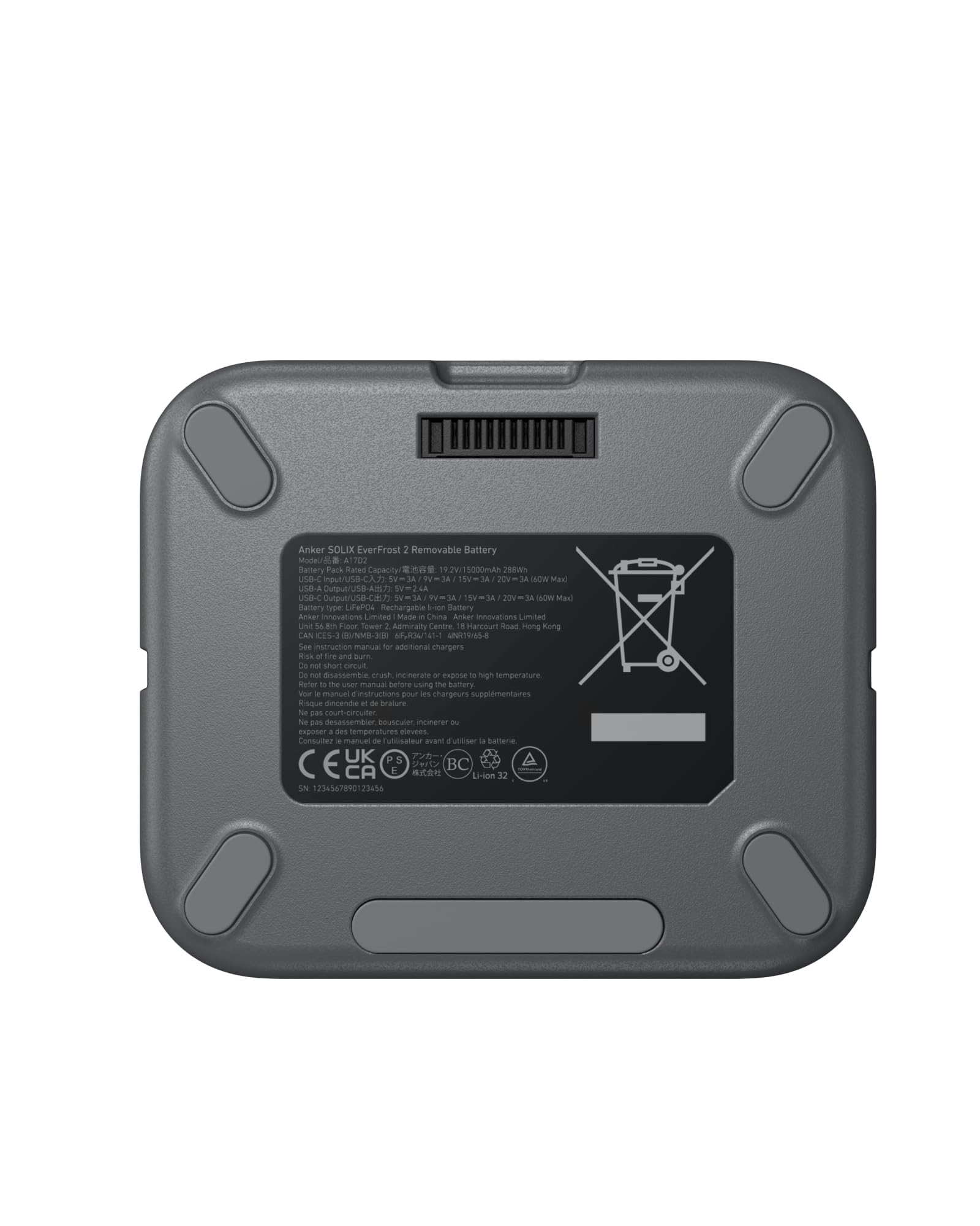 Anker SOLIX EverFrost 2 Removable Battery, for 42 qt / 61 qt Portable Refrigerator - Image 4