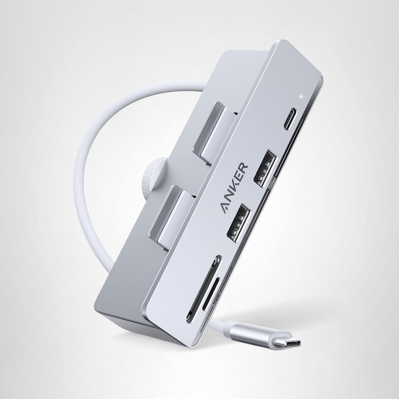 Anker USB C Hub, 535 USB C Hub (5-in-1), with 2 USB-A 10 Gbps Data Ports, USBC 10 Gbps Port, SD and microSD Card Reader, for iMac Pro/iMac 24 inch 2021 / iMac 27 inch / 21.5 inch - Image 7